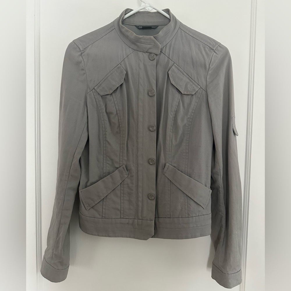 A/X Armani Exchange Women's Jacket in Gray
